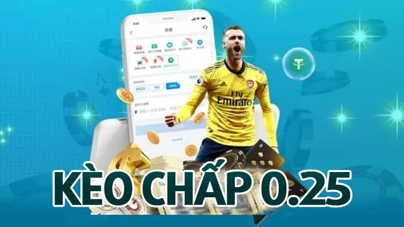 Kèo chấp 0.25