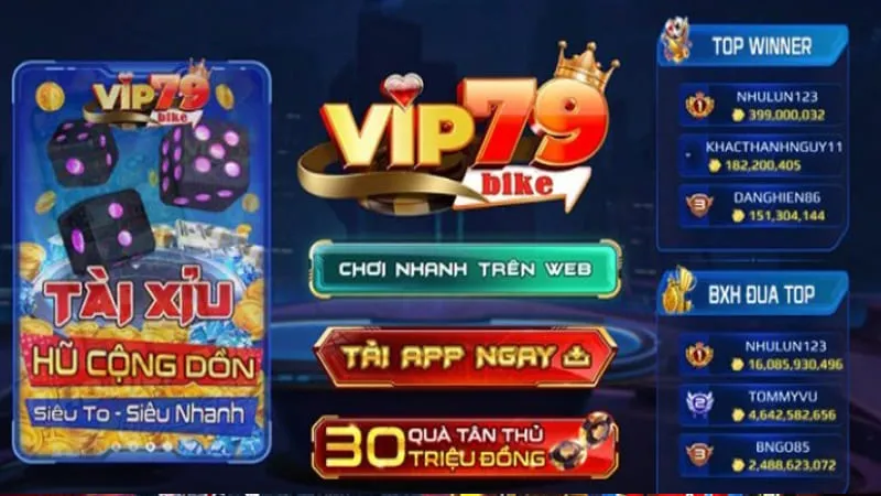 sản phẩm cá cược Vip79